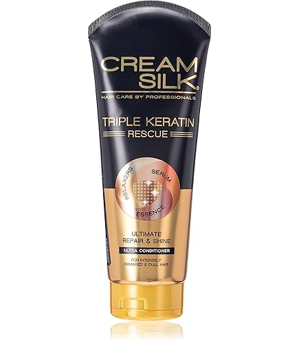 Amazon.com : Cream Silk Triple Keratin Rescue Ultimate Straight