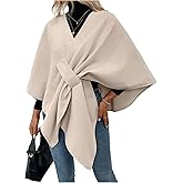 GORGLITTER Women's Shawl Wraps Cardigan V Neck Cape Open Front Work Business Lightweight Poncho Spring Outfits 2026