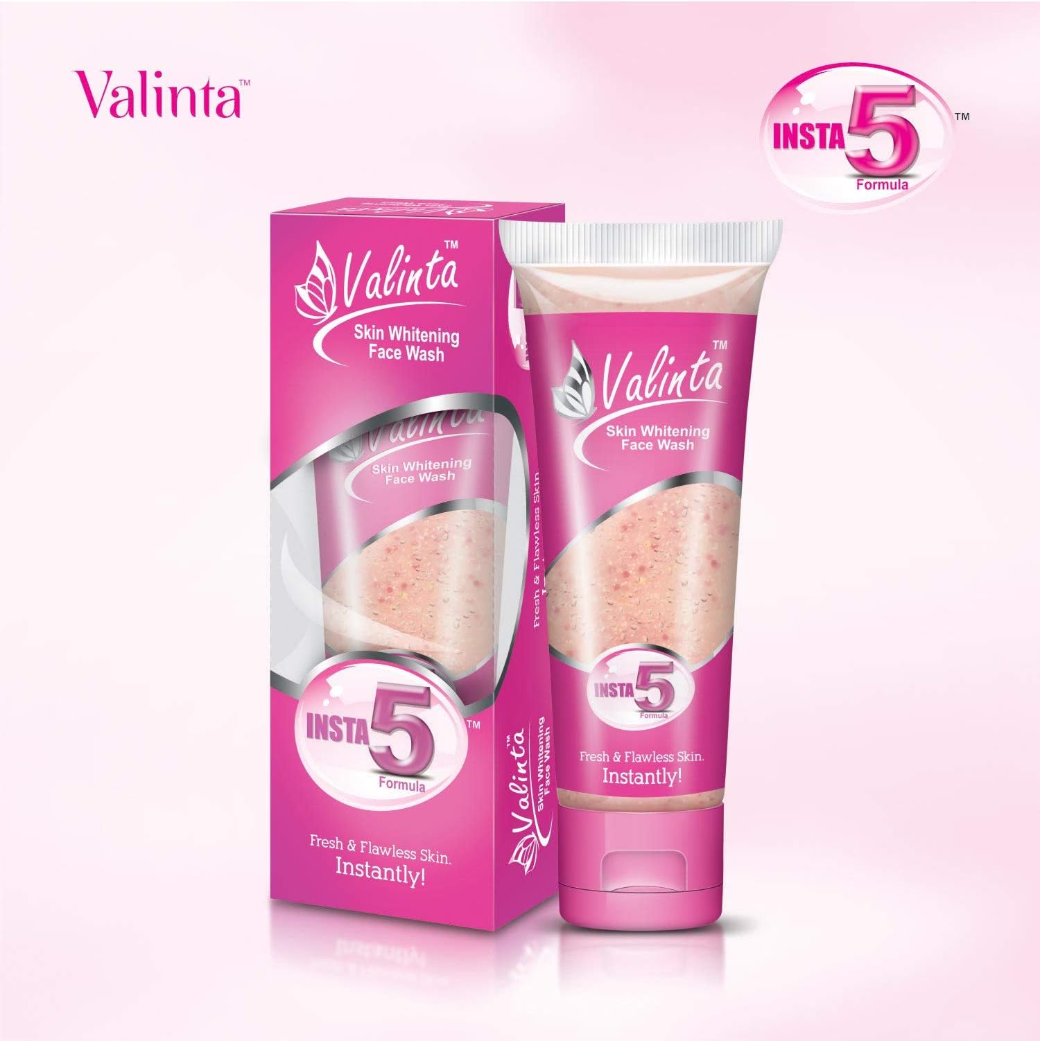 Insta 5 Skin Whitening Face Wash, 70 Gm
