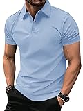 ZITY Mens Polo Shirts Short Sleeve Performance