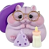 Handmade Taba Squishy Hamster Toy, Cute Squishy