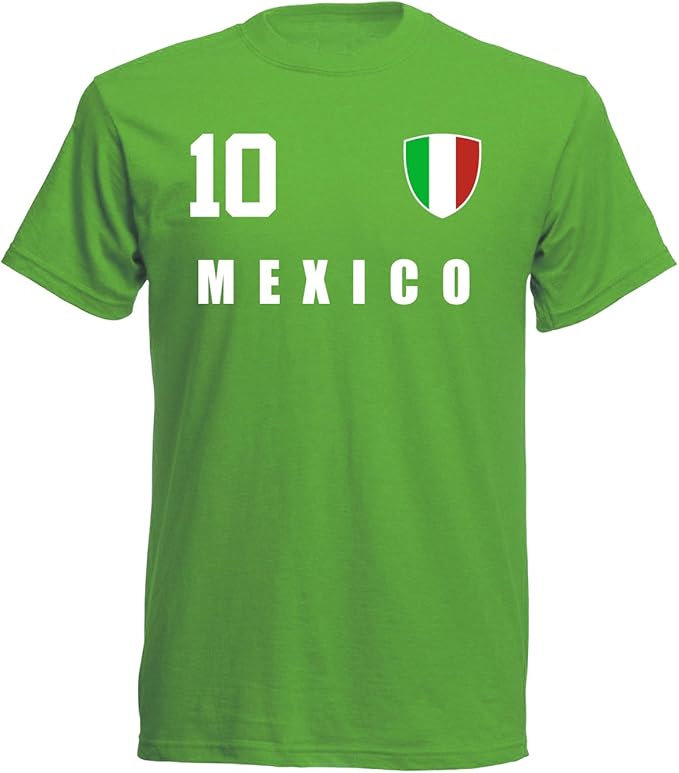 Mexiko WM 2018 TShirt Fußball Trikot Soccer Grün ALL10 S M L XL