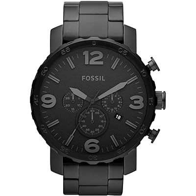 Reloj Fossil Chronograph JR1401 para hombre Negro Dominican