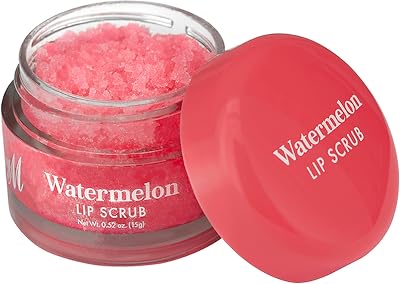 Barry M Exfoliating Lip Scrub Watermelon Vitamin E Olive Oil Avocado