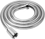 YEAUPE 2M Universal Shower Hose Chrome G1/2 Brass Core Anti-Kink view 7