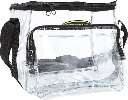 insulated clear lunch bags