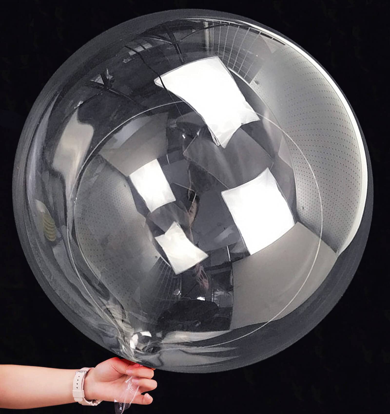 36 Inch Bobo Balloons Bubble Balloons, 8 Pcs Clear Bobo Balloon, Large Transparent Bubble Balloon for Christmas Wedding Birthday Party Decoration