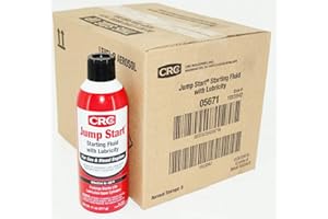 CRC 05671-12PK Starting Fluid with Lubricity, 11 fl. oz, 12 Pack