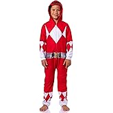 Mighty Morphin Power Rangers Kids All Character Union Suit Costume Sleep Pajama Loungewear
