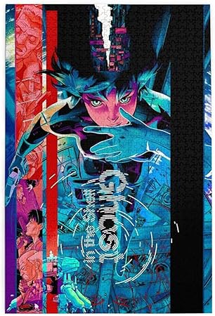 Amazon Lmijng ジグソーパズル 1000ピース パズル 攻殻機動隊 面白い おもちゃ 子供 大人 参考図付き ゲーム 脳開発おもちゃ 減圧 モザイクアート ジグソーパズル おもちゃ