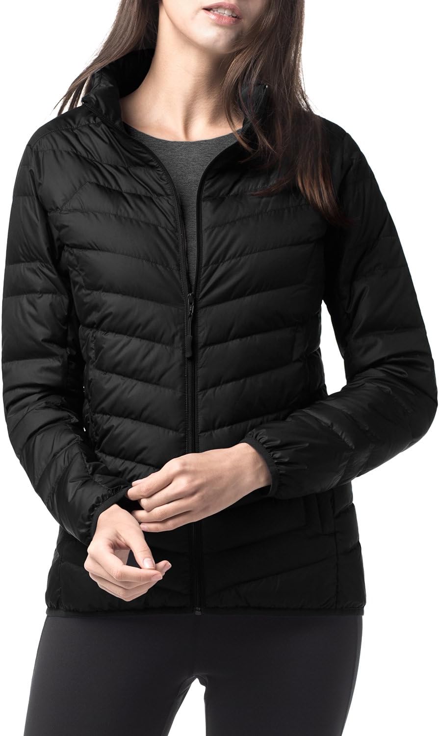 LAPASA Women's Down Jacket 550FP Duck Down Filling Winter Puffer