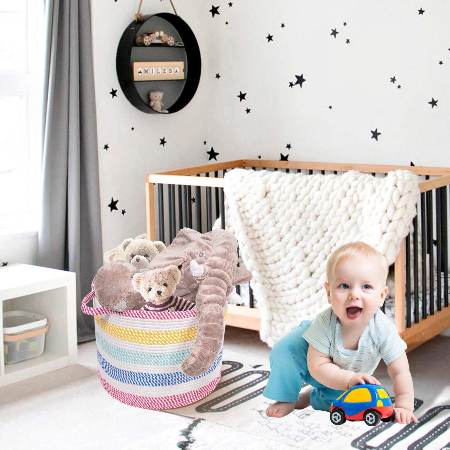 laundry hamper baby nursery