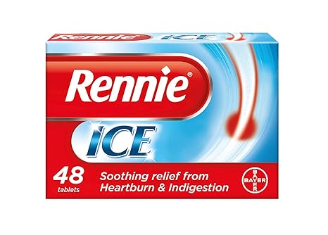 Rennie Ice Heartburn Tablets Heartburn Relief Indigestion rennie ice heartburn tablets heartburn relief indigestion relief acid reflux fast effective antacids neutralises excess stomach acids