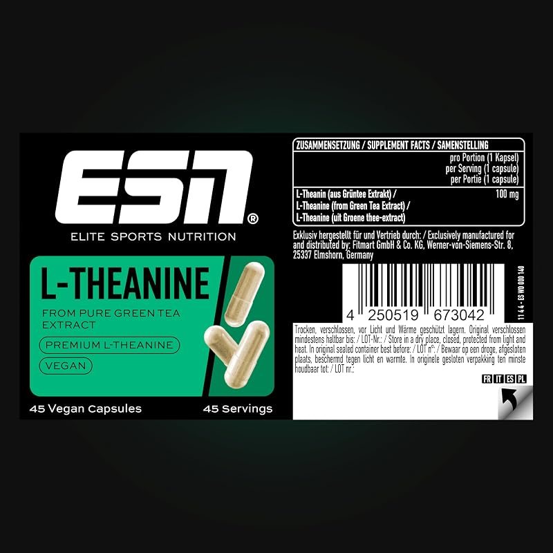 L-Theanine, 45 Kapseln
