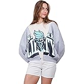 Ultra Game Women's WNBA Official Super Soft Showtime Crew Sweatshirt