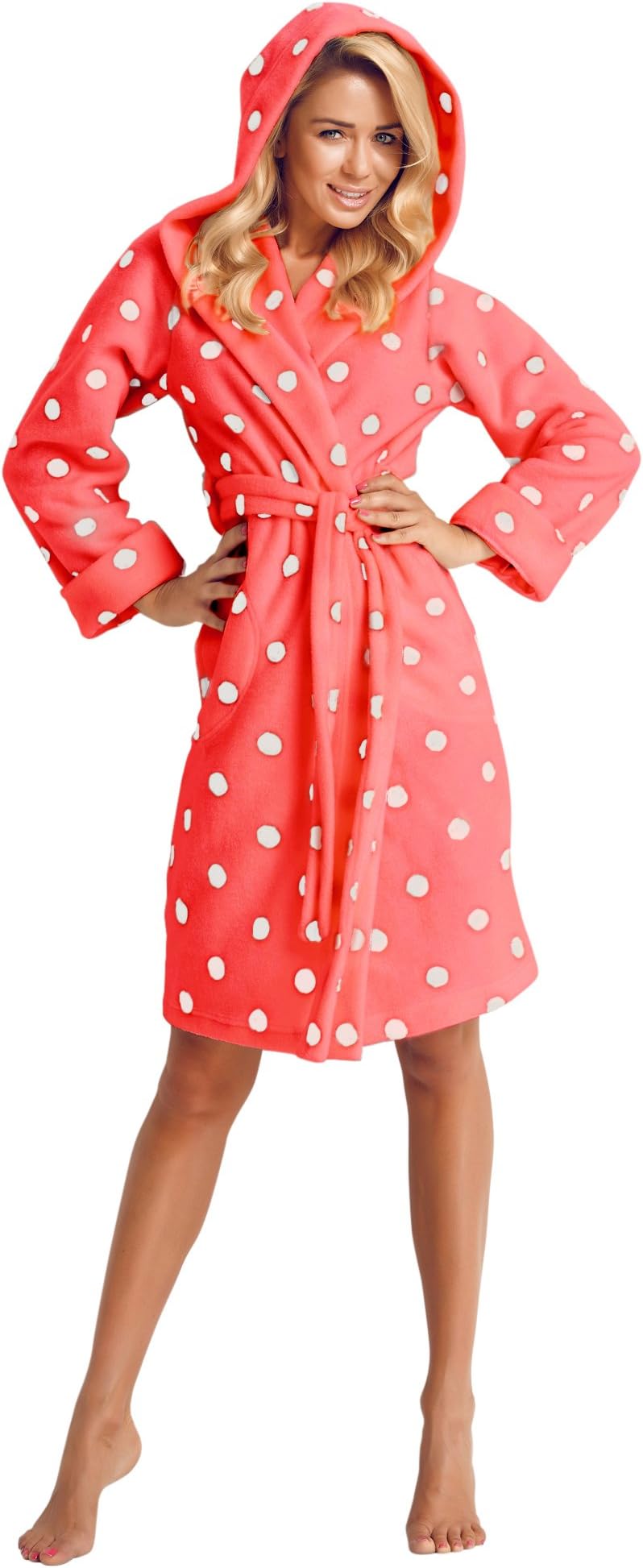 knee length dressing gown Selene Knee Length Robe in Print Block Wildflower Liberty Silk Crinkle   LFrank