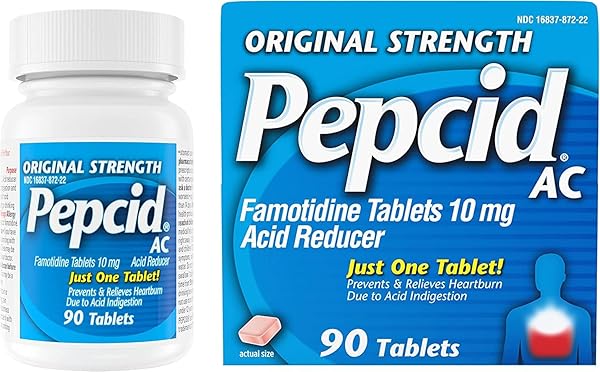 ORIGINAL STRENGTH PEPCID AC TABLETS, 90 COUNT