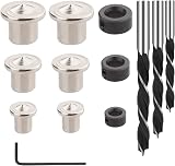 Rybtd Wood Dowel Jig Kit 6/8/10mm Drill Guide with Depth Stops Alignment Tool view 1