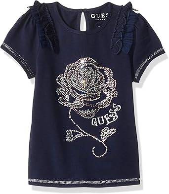 t shirt guess rose