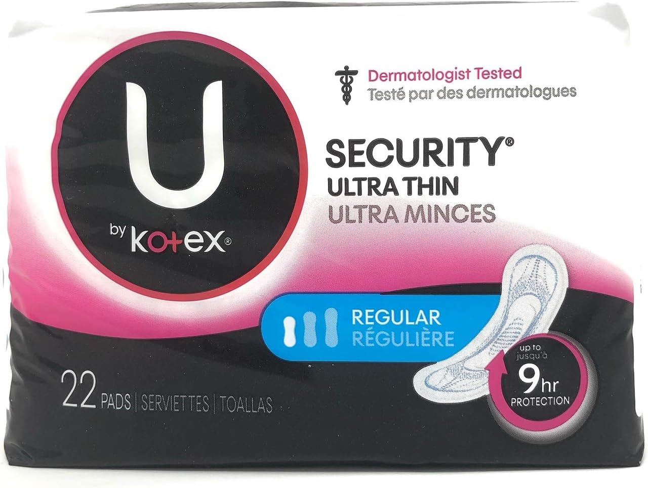 U By Kotex Ultra Thin Pads Regular Parfumfrei 22 Stuck 6 Stuck Amazon De Drogerie Korperpflege