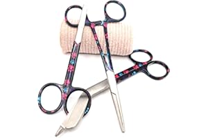 Personalized Bandage Scissors for Nurses with A Hemostat and Suture Scissor to give as Nurse Gifts for Vet Tech - Nurse Gift 