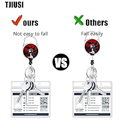 TJIUSI Anime Badge Reel Holder Retractable with