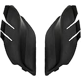 CYPLIDD Front Windshield Wrap Corner Trim Wiper Side Trim Compatible with Jeep Compass 2017-2023 Engine Hood Hinge Cover Replaces 7AA47RXFAA 7AA46RXFAA (Left &amp; Right Side)