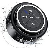 HAISSKY Bluetooth Shower Speakers, Portable Wireless Speaker with Suction Cup, IP67 Waterproof Speaker Pairs Easily to Phones, Tablets, Computer, Gift for Men & Women