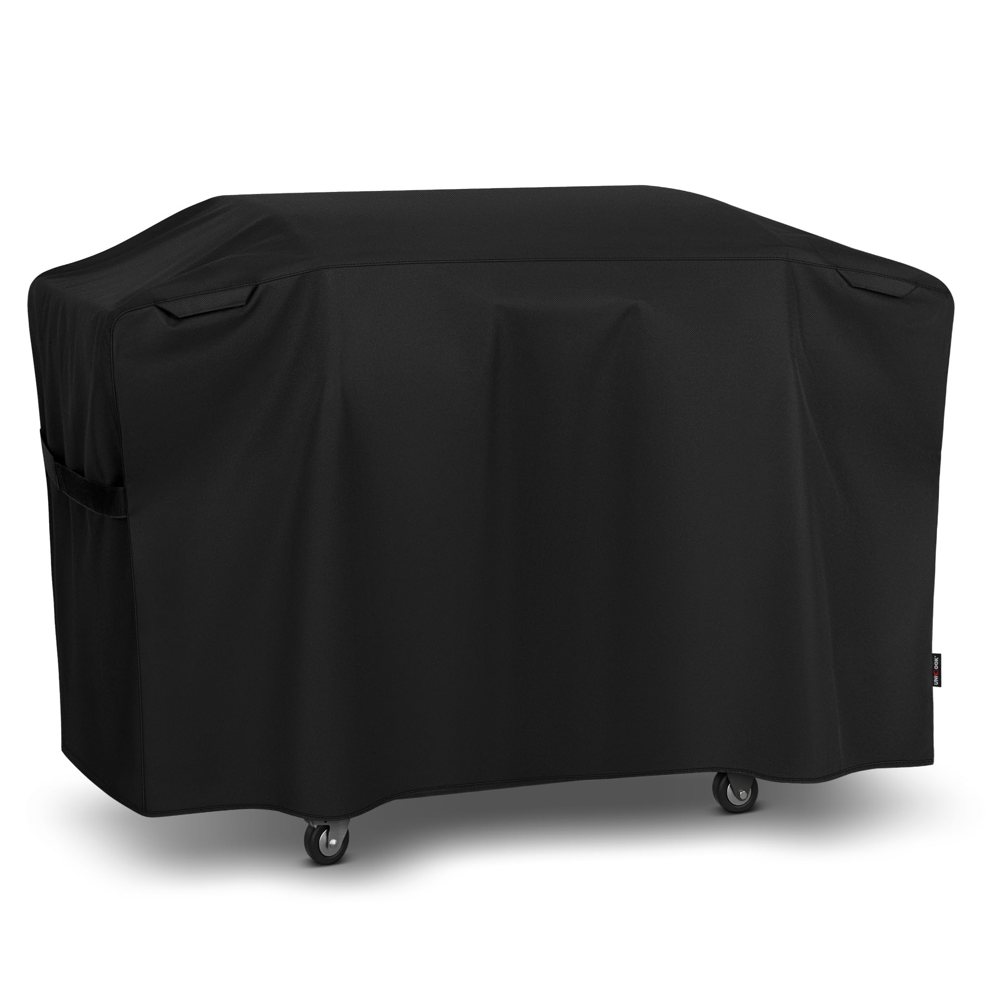 Unicook Griddle Cover for Blackstone 28 Inch ProSeries Grill, Flat Grill Cover 60 Inch, Outdoor Cooking Station Protector with Sealed Seam, Heavy Duty Waterproof Gasgrill Protector, Black