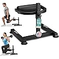 Lifepro Bulgarian Split Squat Stand Max – Adjustable Single Leg Squat Roller Stand for Split Squats & Lunges – 330lb Capacity and 7 Height Levels Padded Foam Roller for Home Gym & Leg Training