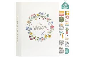Lanpn Self Care Journal for Women, Self Love Guided Journals with Prompts, Daily Reflection Wellness & Gratitude Planner, 5 M