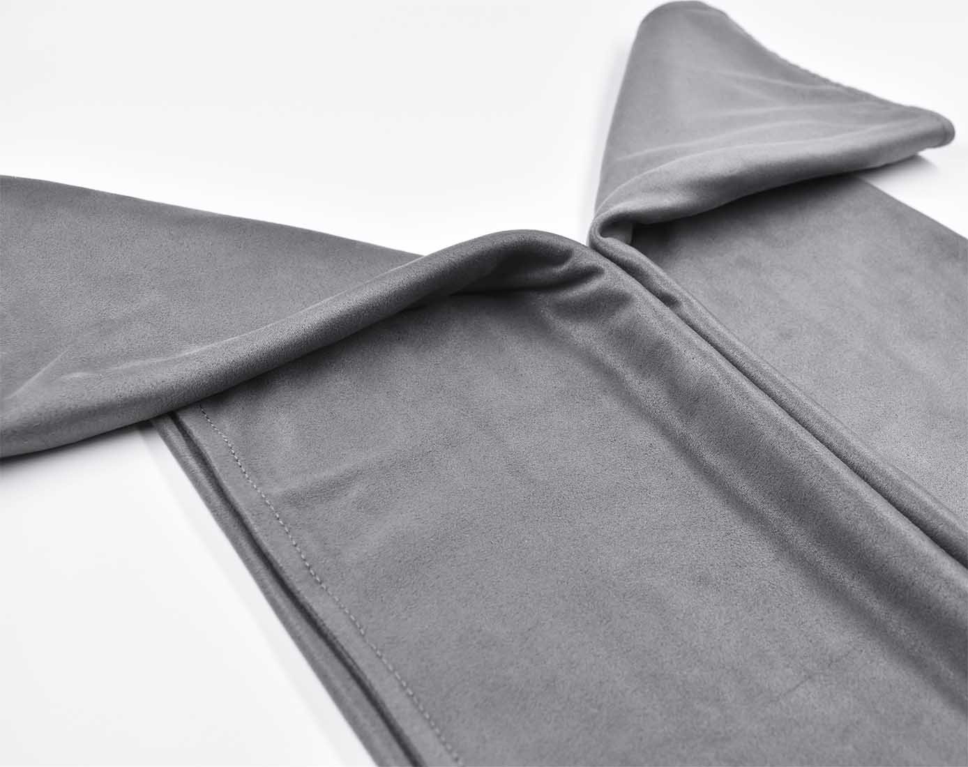 ZEALAX Set of 2 Decorative Throw Pillow Covers Comfortable Cushion Covers Pillowcases for Sofa Couch Home Decor, 18 x 18 inches, Gray