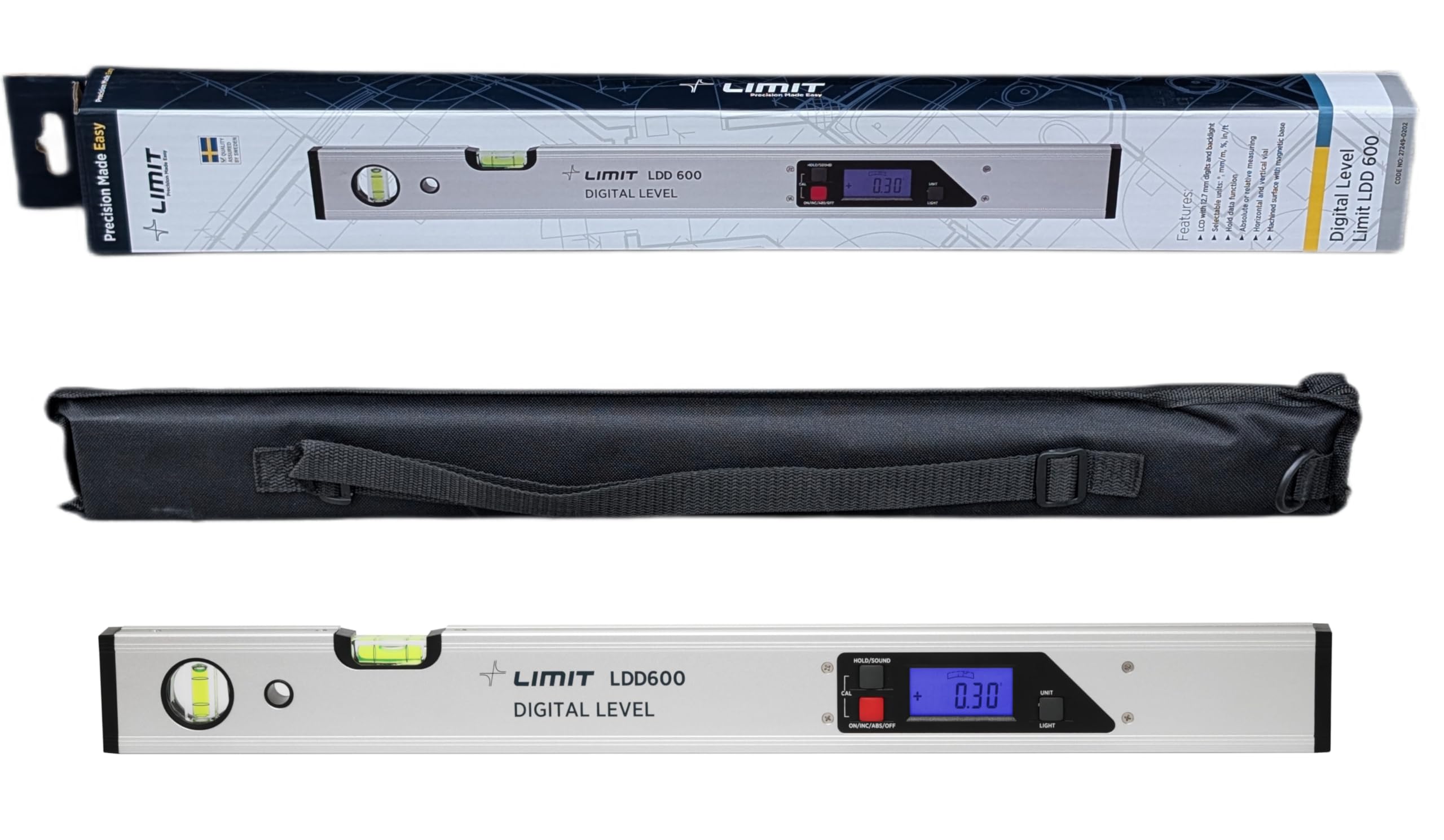 LIMIT Ldd Digital Level 600 – 600 mm