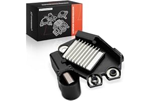 A-Premium Alternator Voltage Regulator Compatible with Chevrolet Equinox 2010-2016, Cruze 2011-2016, Camaro 2010-2015, Captiva Sport, Trax & GMC Terrain & Buick Encore, LaCrosse, Verano, Regal & Saab