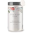 Country Chic All-in-One Chalk Paint for Furniture, Cabinets, Home Decor, Eco-Friendly, Matte Finish, Built-In Primer & Top Coat for Wood, Metal - Crinoline (Off White) - Quart 32 oz (950 ml)