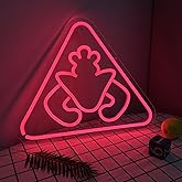 Pounchi Horror Game Neon Sign Neon Light 14.7''x 12.5'' Gifts Cool Video Game LED Sign for Gaming Room Accessory for Teens Room Decor