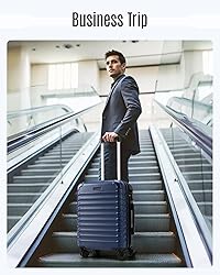 LIGHT FLIGHT Carry On Luggage 22x14x9 Airline