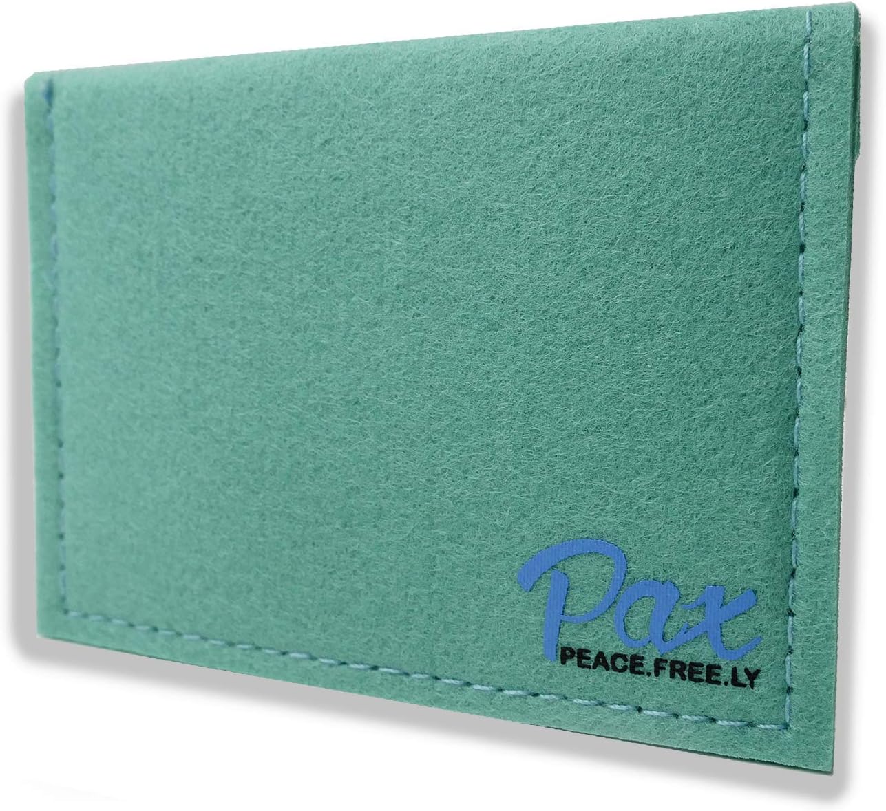 Paxfreely Contraceptive/Birth control/Medication Pouch -Designed For 4" x 3" packets- Cute and Discrete, Soft Felt