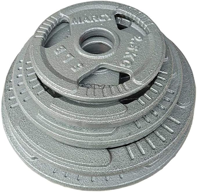 Cast Iron Weight Plates Set,for 2 inch Dumbbell Barbells Handle Bar