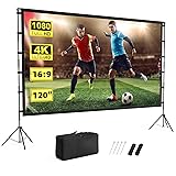 Projector Screen Outdoor, Vamvo Projector Screen