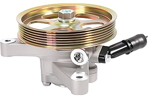 BENERAY Power Steering Pump with Pulley, for Honda Pilot 3.5L 2005-2008, for Honda Odyssey 3.5L 2005-2010, for Acura MDX 3.5L 2003-2006, for Acura MDX 3.7L 2007-2013, Replace# 21-5442, 56110-PVJ-A01