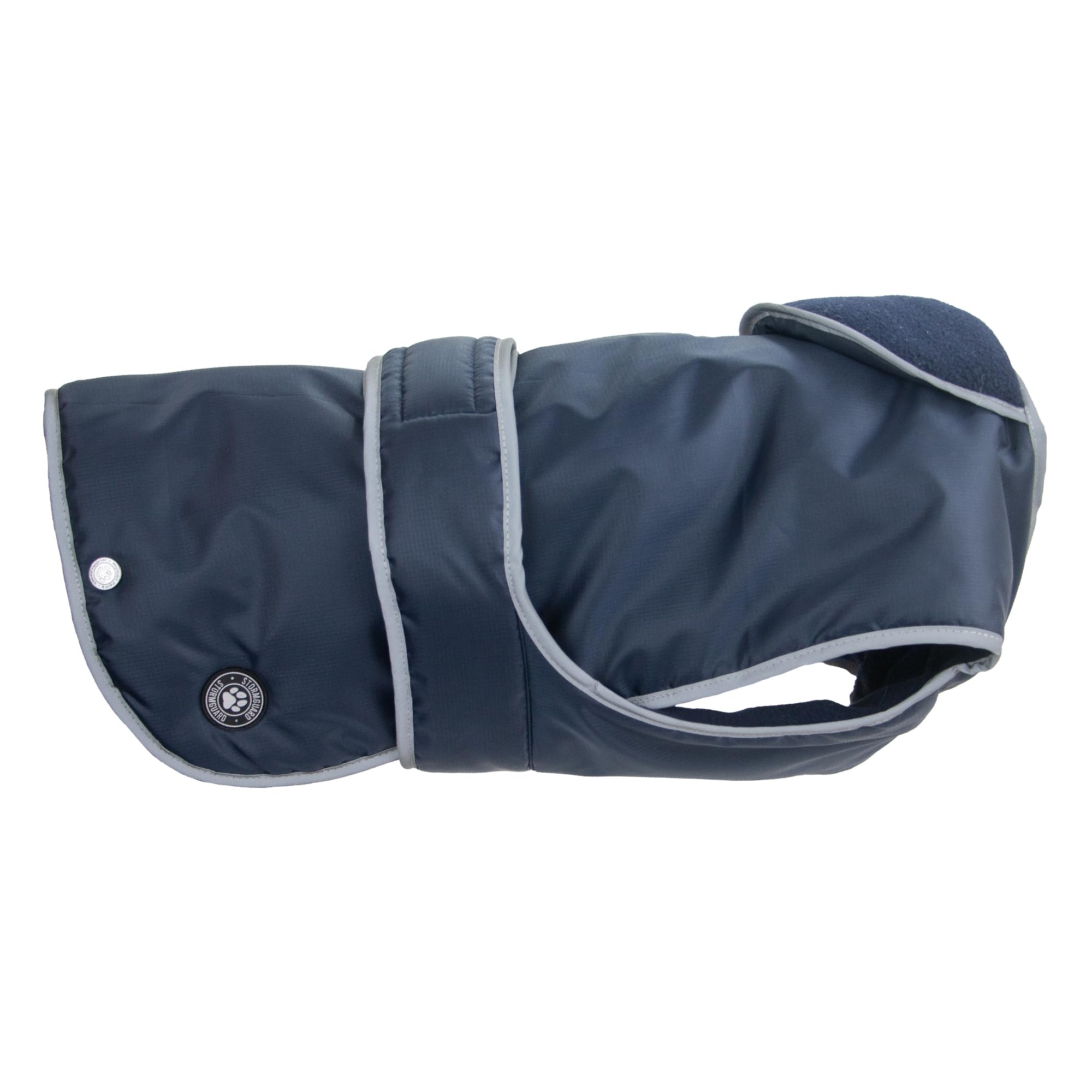 Ancol Muddy Paws All Weather Stormguard Coat . Navy Blue. Size Medium ( length 40cm, up to 65cm girth) โ image 1