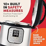 Instant Pot DUO MINI 3L 7-in-1 Electric Pressure Cooker Black Silver view 4