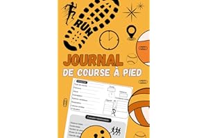 Journal de course à pied: Carnet d'entrainement running | Suivi quotidien , Evaluation Hebdomadaire Détaillée , Photos, Souve
