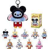 POP MART Stitch Adventure Series Blind Box Keychain, Single Box | Clip-On Surprise Toy, Vinyl Plush Keychain, Bag Charm, Collectible Holiday Birthday for Kids Adults