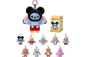 POP MART Stitch Adventure Series Vinyl Plush Pendant, Disney-Classic Blind Box Action Figures, Random Design Collectible Toys