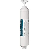 APEC FI-ES-TCR-QC 10" High Capacity Inline Carbon Filter with 1/4" Quick Connect Stage-5 For Undersink Reverse Osmosis Water System