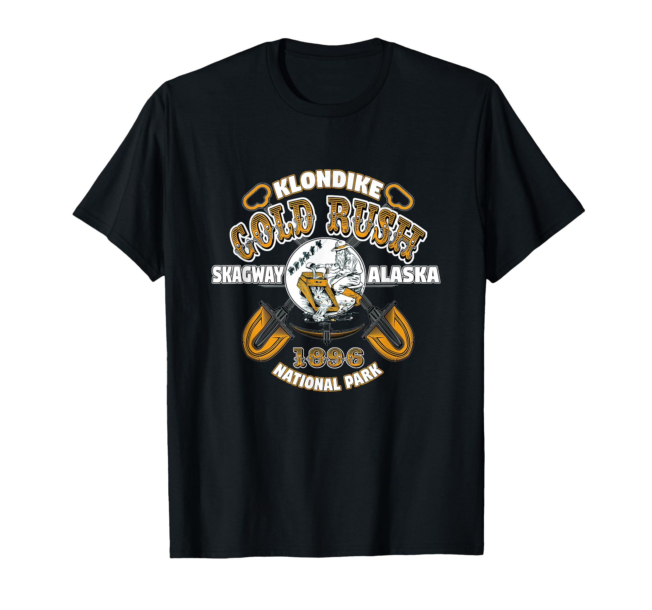 Skagway Alaska Klondike Gold-Rush National Park Keepsake T-Shirt