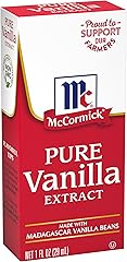 McCormick Vanilla Extract, Pure, Gluten Free, Non-GMO, Made with Madagascar Vanilla Beans, 1 fl oz