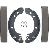 ACDelco Gold 17637B (19236079) Bonded Rear Drum Brake Shoe Set